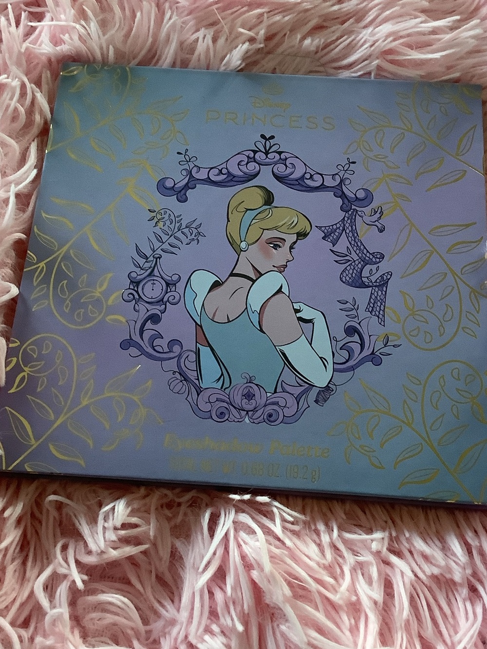 New Disney Cinderella Eyeshadow Palette - Lavender & Blue Artwork
